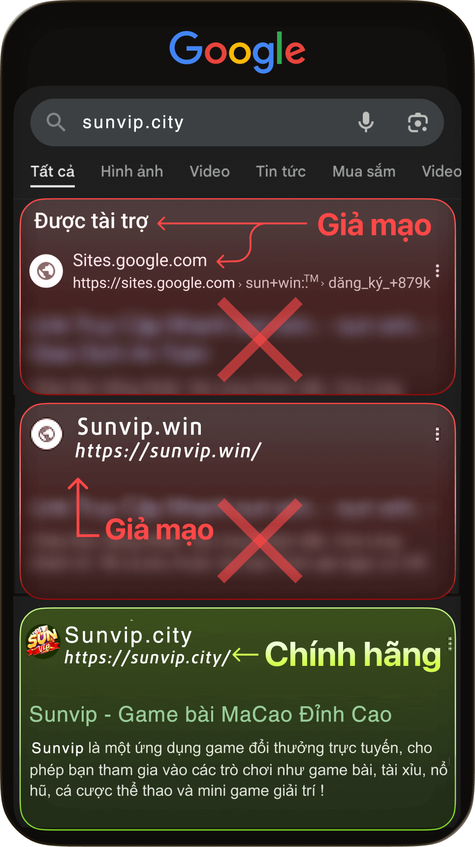 SunVip.city chính hãng